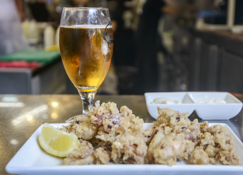 Tapas p matmarkedet i Malaga
