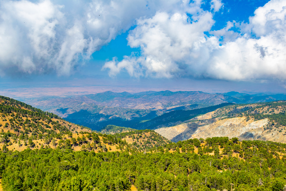 Vandring i Troodos-fjellene